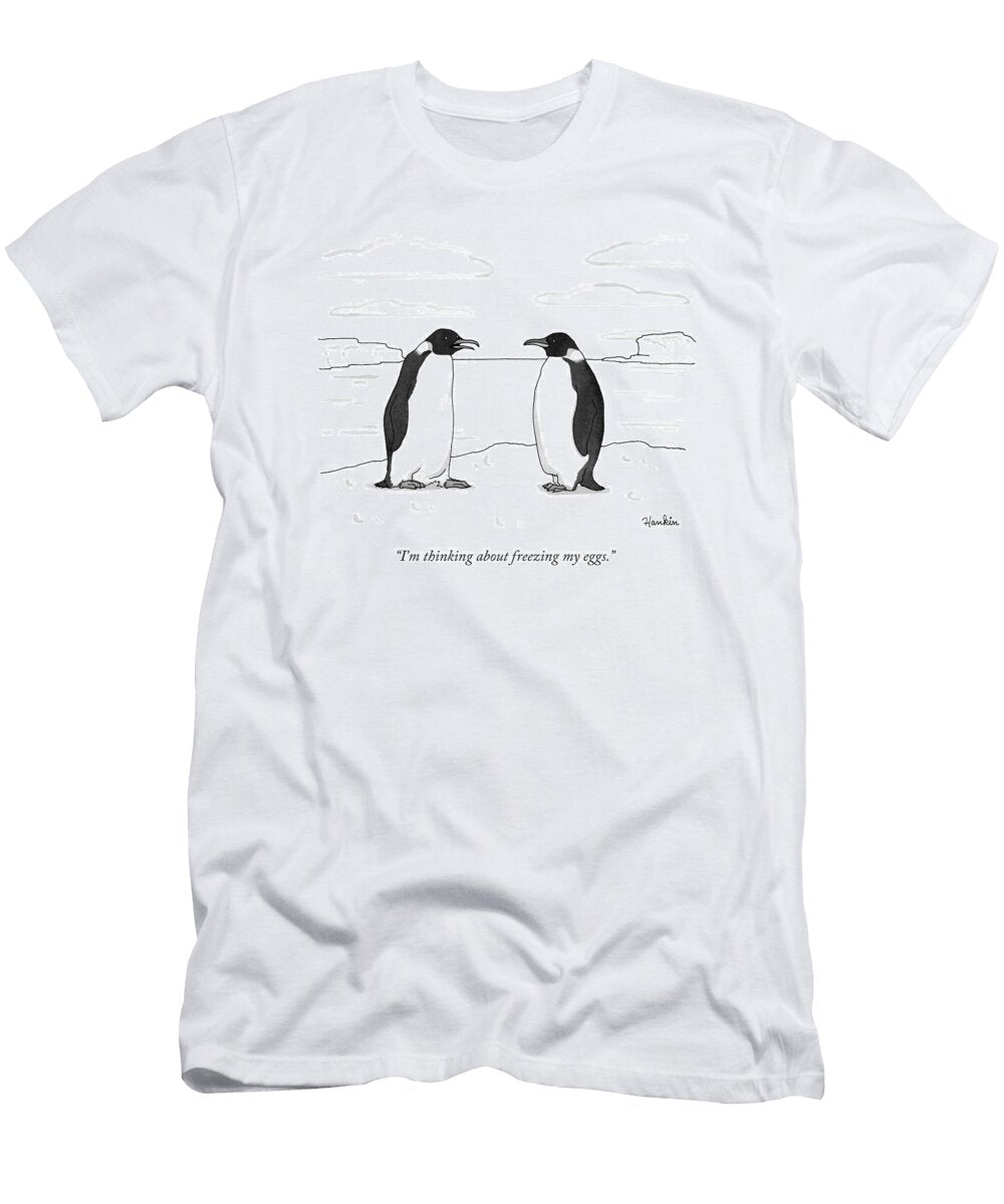 Two Penguins Converse Charlie Hankin T-Shirt