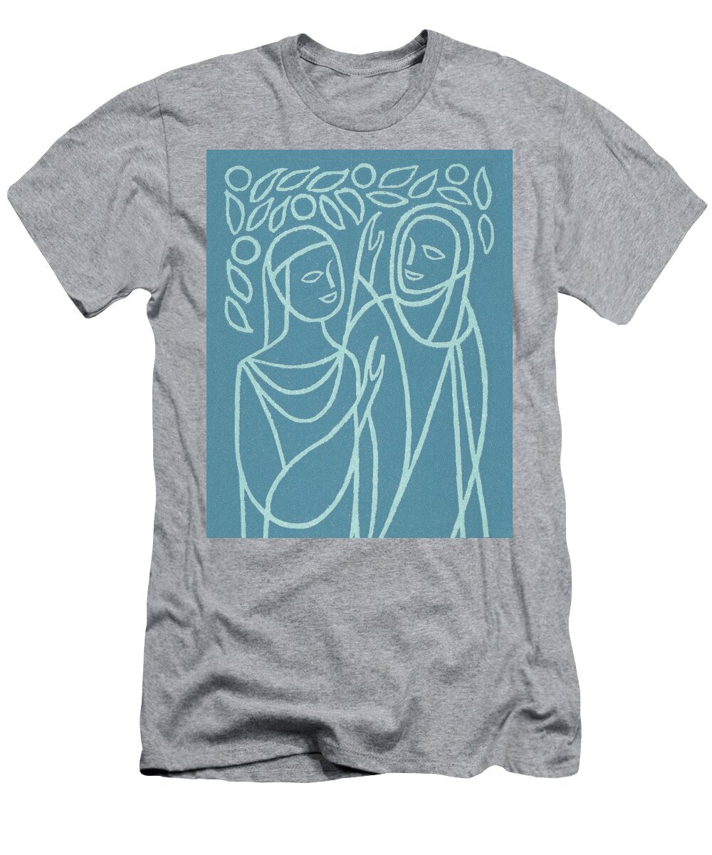Two People Talking Csa Images T-Shirt