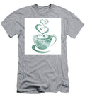 Two Sweet Hearts Cup of Coffee Delicious Watercolor Art Iv Irina Sztukowski T-Shirt