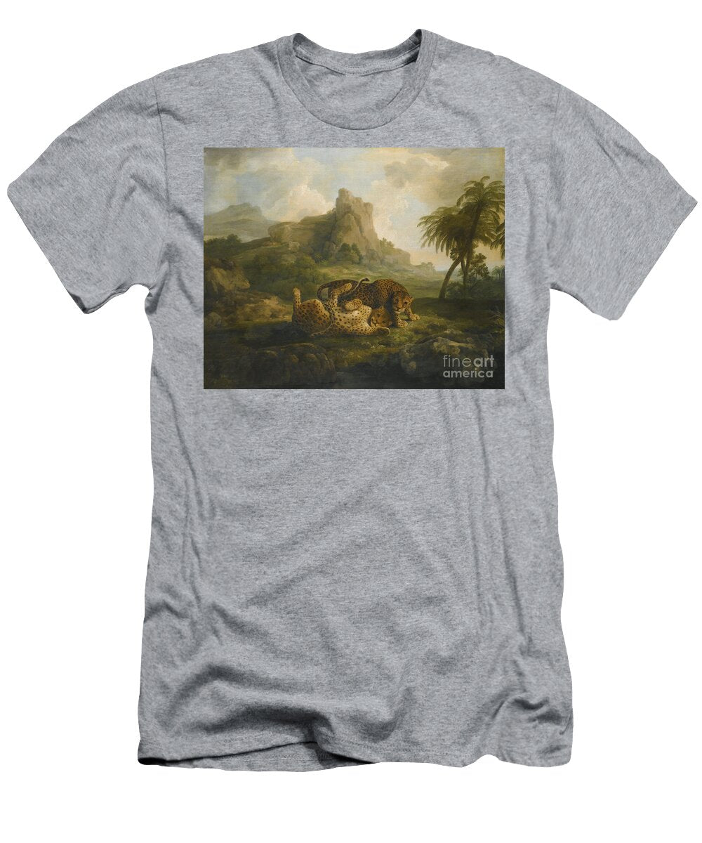 Tygers At Play George Stubbs T-Shirt