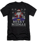 Ugly December Techno Rave Mix Santa Ugly Christmas Shirtom T-Shirt