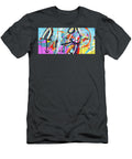 Umbrella Modern Colorful Funky Happy Abstract Wall Art Painting Iabstractart T-Shirt