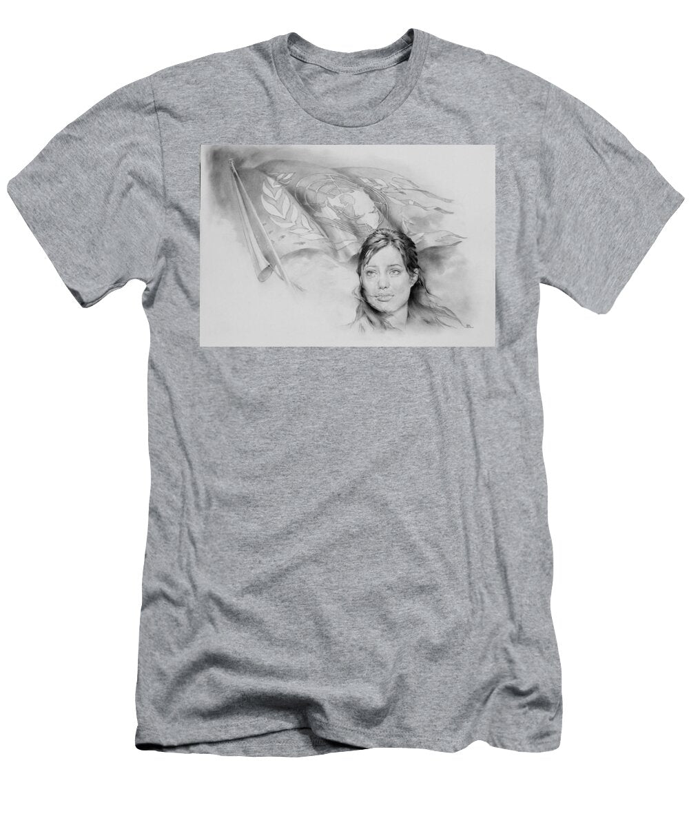 United Nation Un Unhcr Victory Nike Angelina Jolie Michael Klimusha T-Shirt