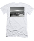 University of Oregon Hayward Field in Black and White Eldon Mcgraw T-Shirt