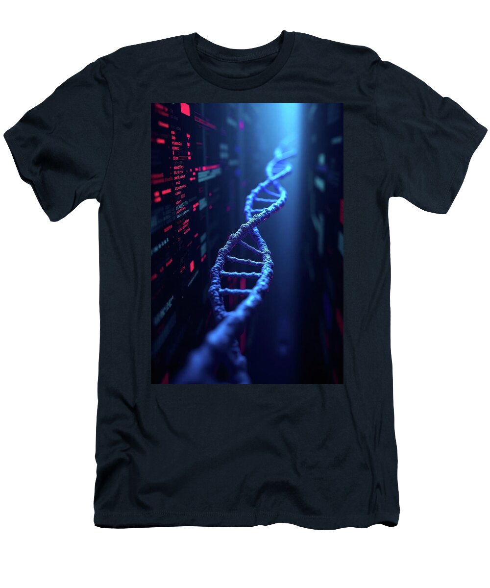 Unlocking the Secrets of Life Exploring the Future of Science Wall Art Prints T-Shirt