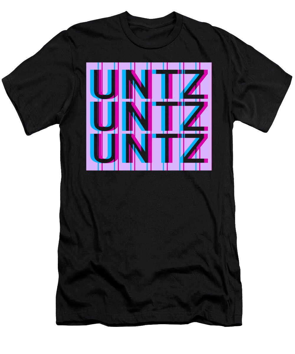 Untz Untz Techno Raver Goa Trance Festival Rave Sifou Store T-Shirt