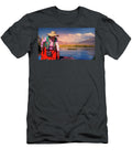 Uros Woman on the Floating Island LA Moon Art T-Shirt