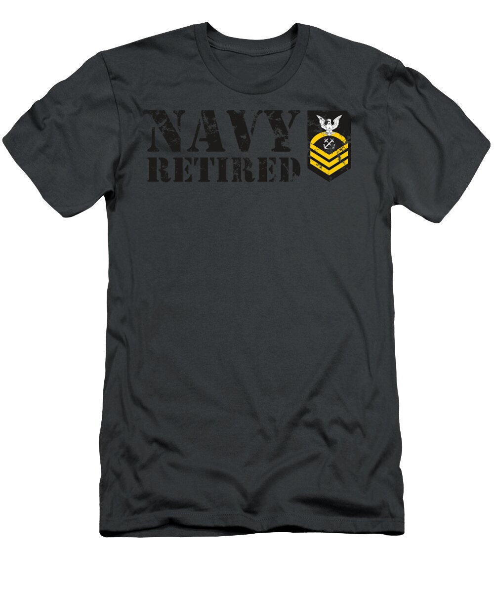 Usn Chief Petty Officer Cpo Retired Mahir Katia T-Shirt
