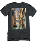 Venice Italy a Romantic Narrow Canal and Bridge Michal Bednarek T-Shirt