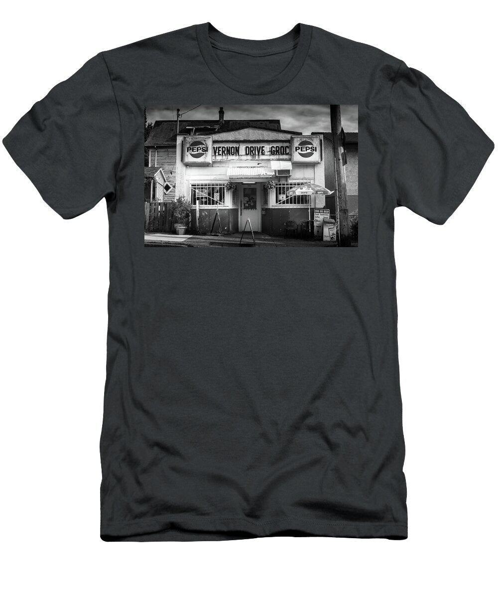 Vernon Drive Grocery Irene Moriarty T-Shirt