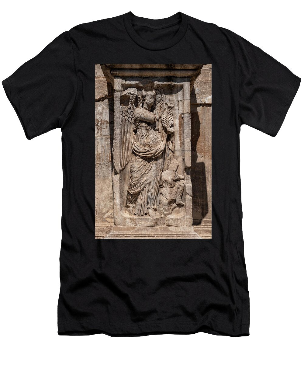 Victoria Sculpture on Arch of Constantine in Rome Artur Bogacki T-Shirt