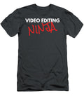 Video Editing Ninja Fun Video Editor James C T-Shirt