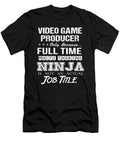 Video Game Producer Ninja Job Gift Item Shi Hu Kang T-Shirt