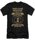 Video Game Producer We Do Precision Job Gift Item Shi Hu Kang T-Shirt