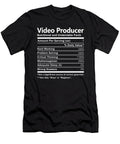Video Producer Nutrition Factors Gift Item Shi Hu Kang T-Shirt