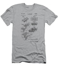 Vintage 1961 Toy Building Brick Patent Art Nikki Marie Smith T-Shirt