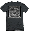 Vintage 1969 Pepsi Cola Bottle Square Black and White Paul Ward T-Shirt
