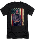 Vintage American Flag Stevie Wonder Legend Roya Steward T-Shirt