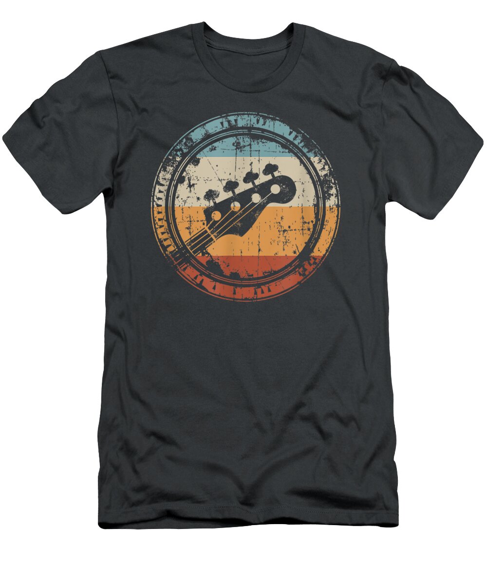 Vintage Bass Guitar Heads Ollie Tyra T-Shirt