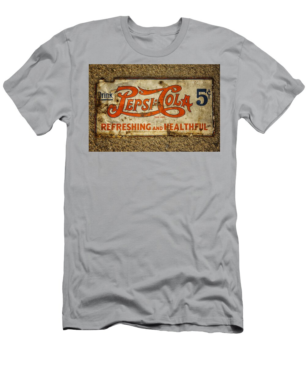 Vintage Drink Pepsi Cola 5 Cents Dsc07157 Greg Kluempers T-Shirt
