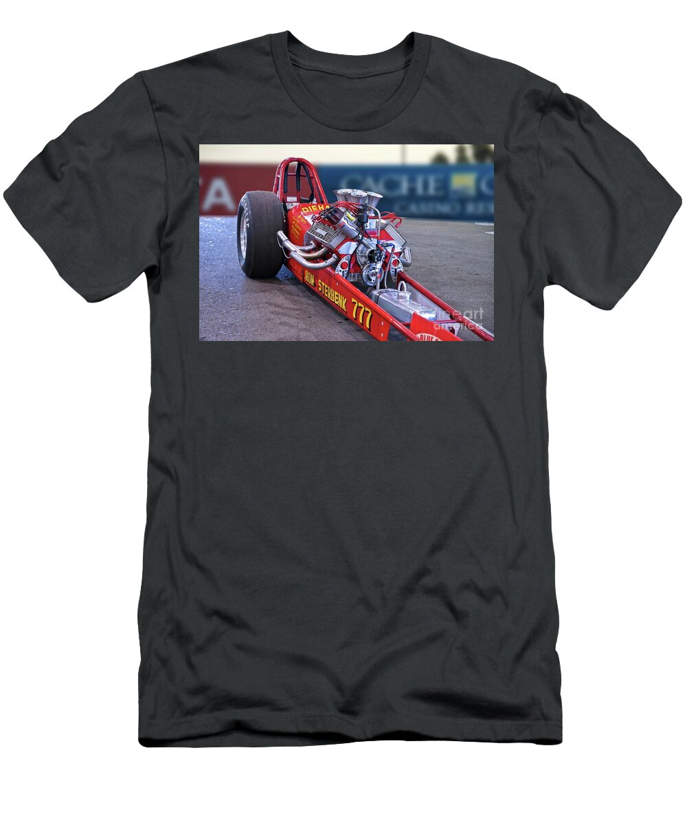 Vintage High Compression Flat Head Dragster Dave Koontz T-Shirt