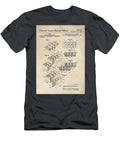 Vintage Lego Brick Patent Design Kevin Walker and Pixel Reverie T-Shirt