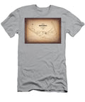 Vintage Map Nantucket Including Tuckernuck 1838 Sepia Carol Japp T-Shirt