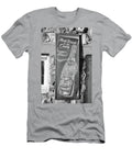 Vintage Pepsi Sign on Historic Route 66 in Spencer Missouri in Black and White Eldon Mcgraw T-Shirt