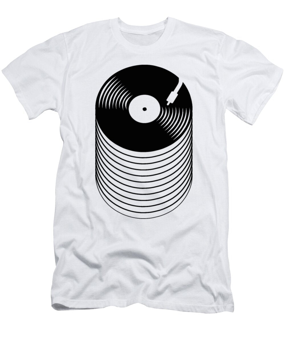 Vinyl Record Saying Techno Rave Festival Gift Tinh Tran Le Thanh T-Shirt