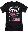 Violin String Instrument Violinist Gift Raphaelartdesign T-Shirt