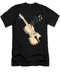 Violin Viola Cello Bass Artistic Music Sound Wave Maximus Designs T-Shirt