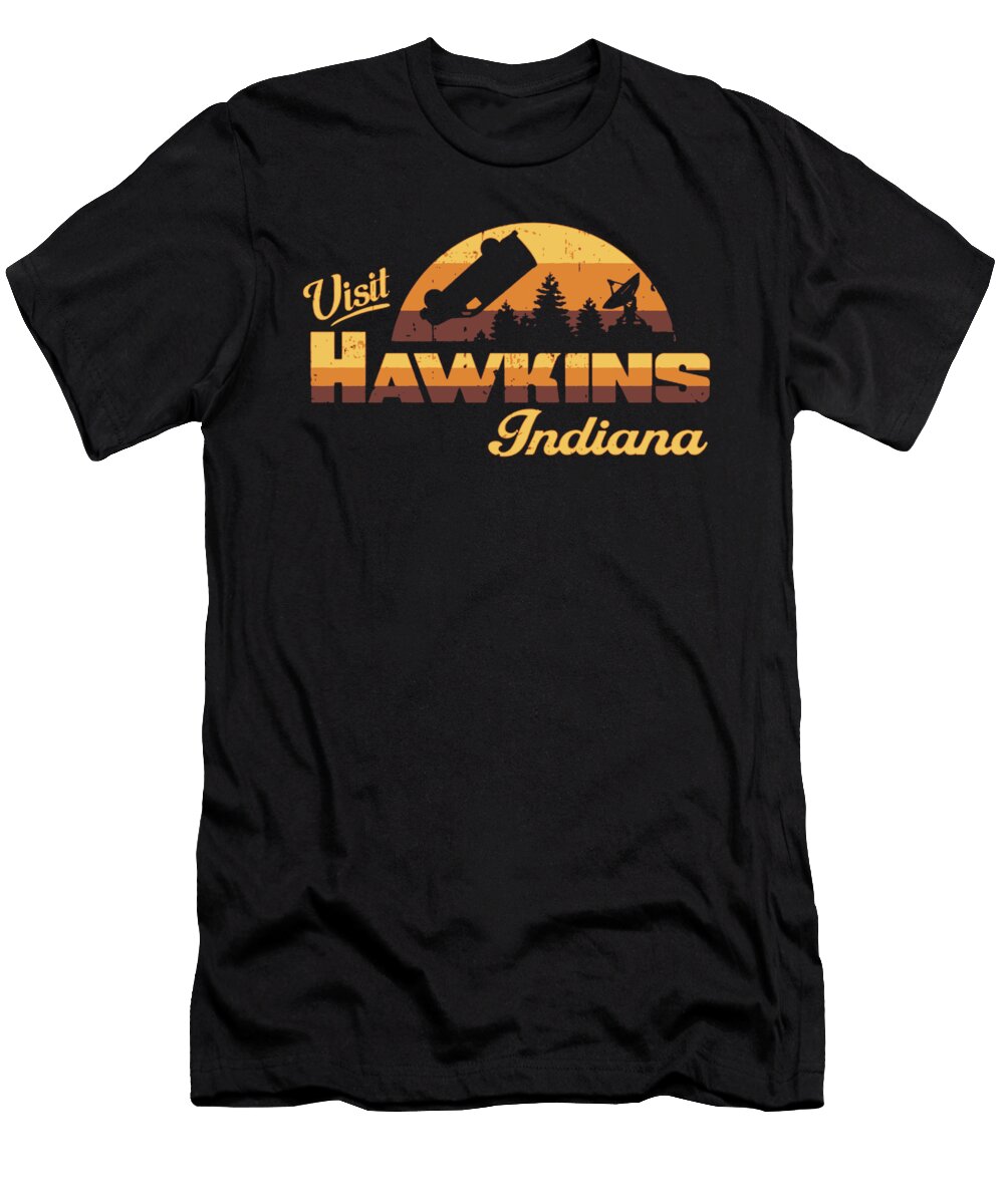 Visit Hawkins Indiana Donna D Patrick T-Shirt