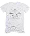 Vitruvian Drummer Da Vinci Drums Me T-Shirt
