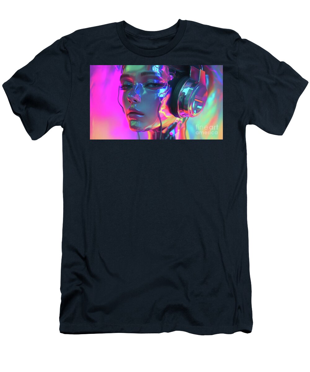 Vivid Futuristic Character Beautiful Things T-Shirt