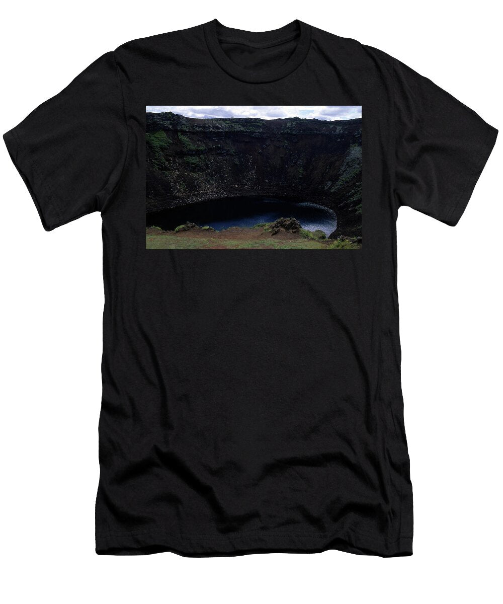 Volcanic Crater Elizabeth Mcdonald T-Shirt
