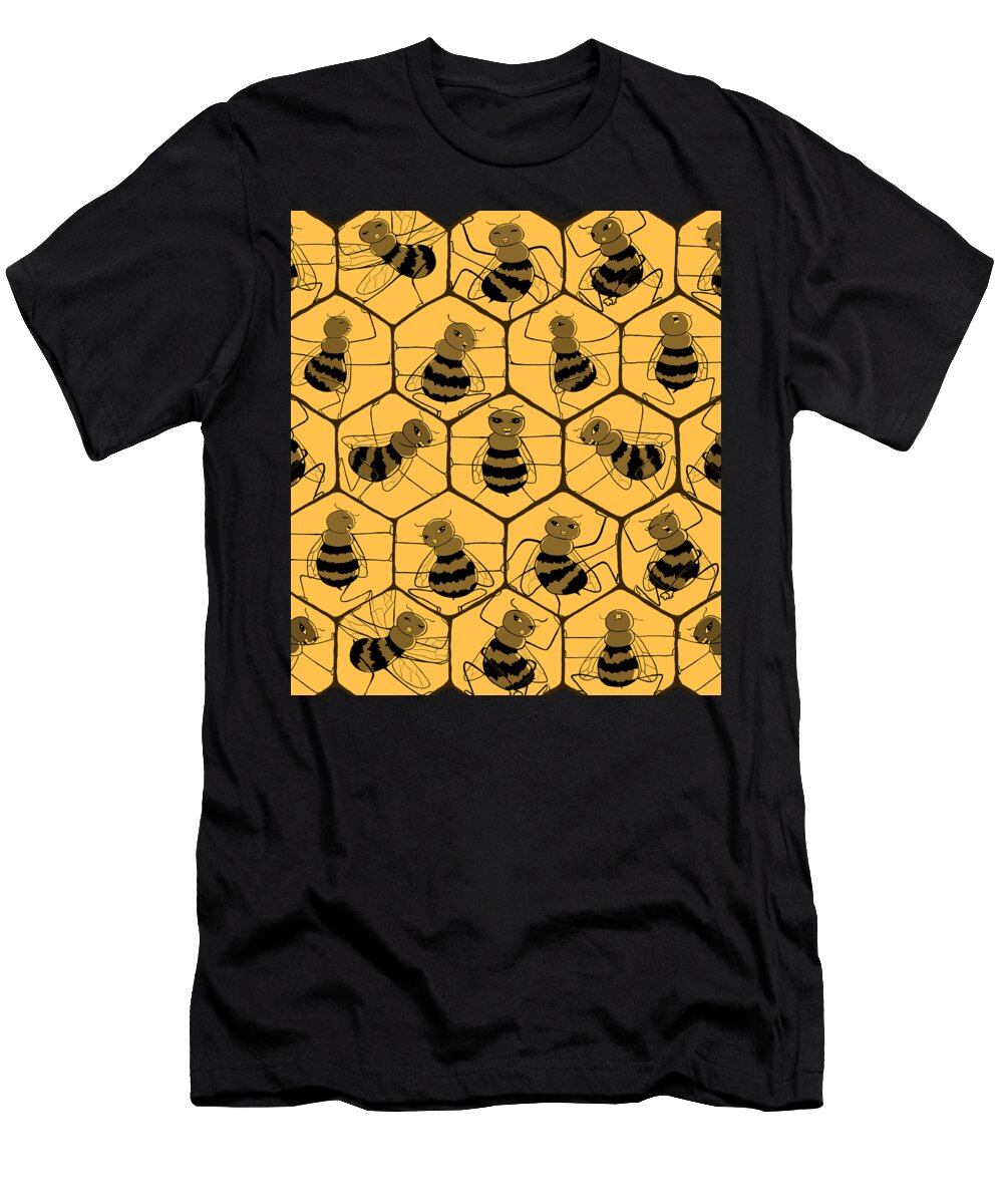 Waggle Dance Honey Cloudcartoonz Art T-Shirt