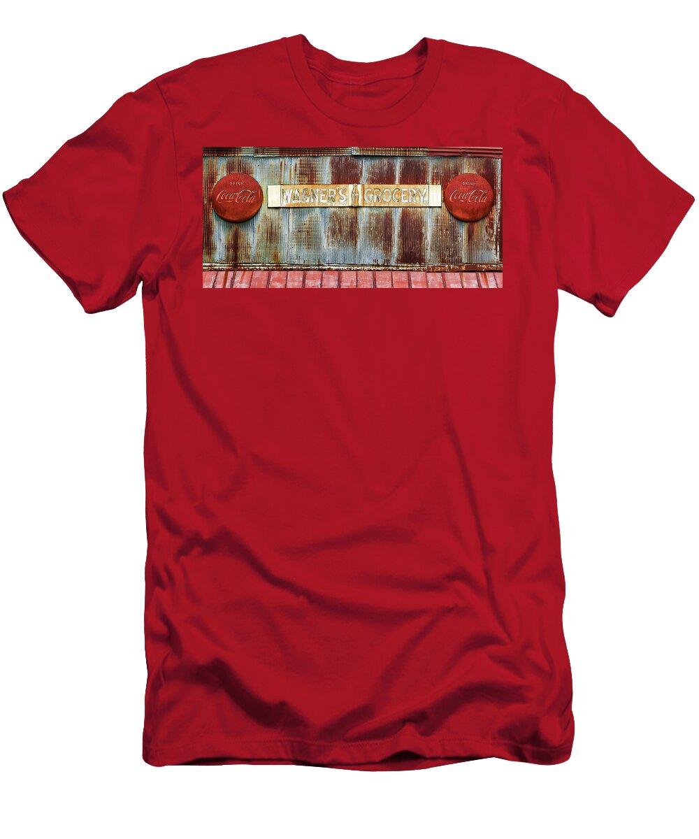 Wagners Grocery Store Sign Susan Rissi Tregoning T-Shirt