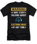 Warning Electronic Music Petrona Romero T-Shirt