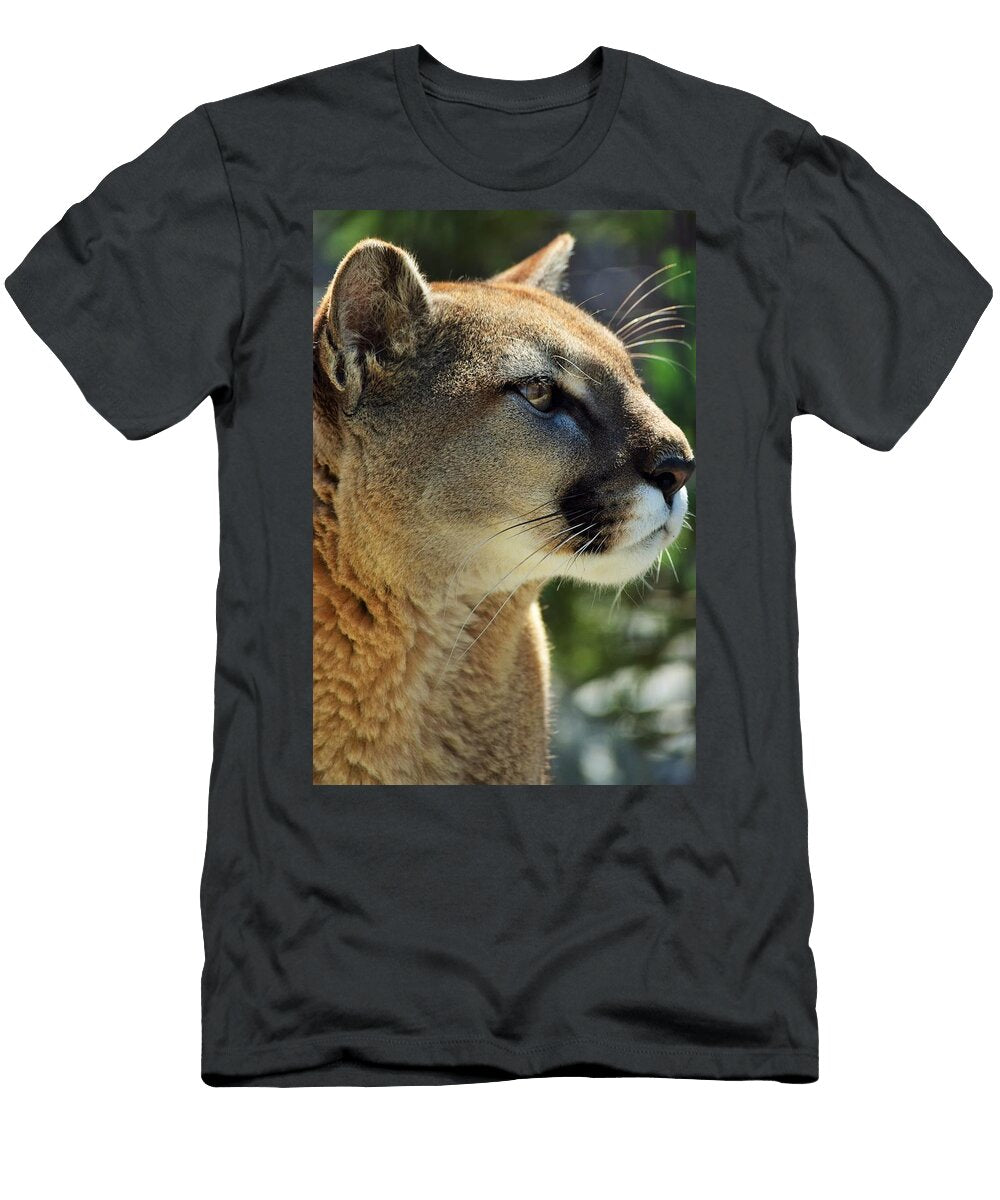 Washington Mountain Lion Lkb Art and Photography T-Shirt