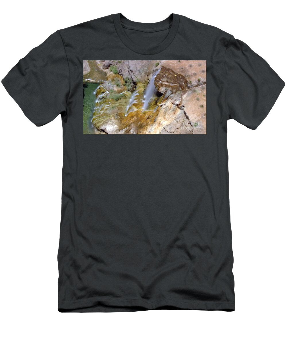 Water Falls Jordon See Posters Canvas Shower Curtains Throw Pillows Tote Bags Phone Cases Navin Joshi T-Shirt