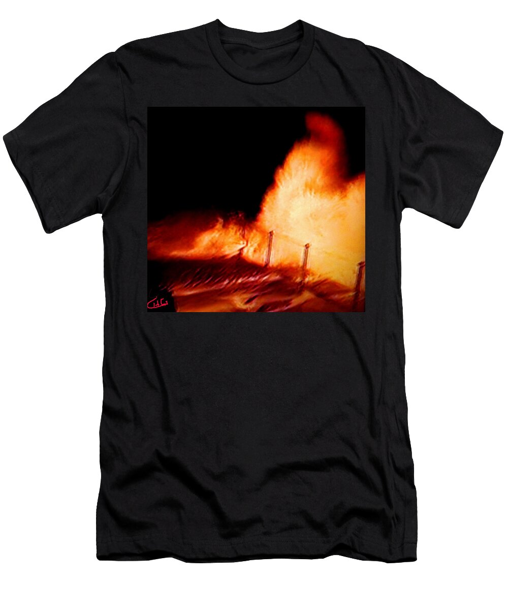 Water Waves Between X Mas and New Year 2012 Colette Hera Guggenheim T-Shirt