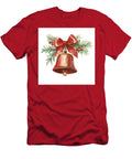 Watercolor Christmas Bell with Red Bow and Pine Verword Lotte T-Shirt
