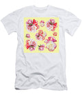 Watercolor Roses Golden Dance Irina Sztukowski T-Shirt
