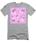 Watercolor Roses Purple Dance Irina Sztukowski T-Shirt