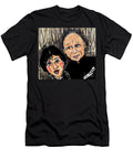 Wednesday Jenna Ortega and Uncle Fester Fred Armisen Geraldine Myszenski T-Shirt
