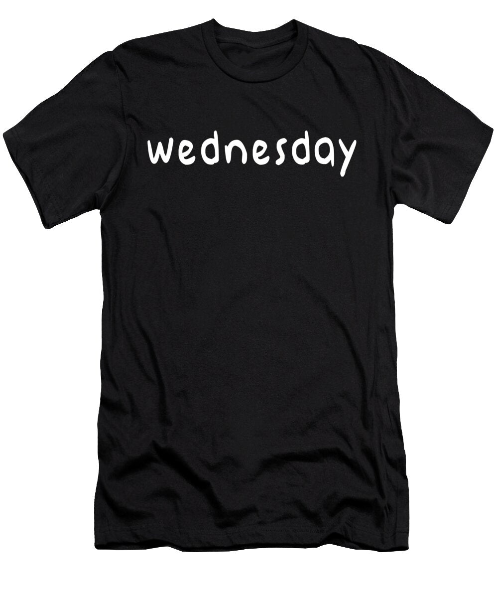 Wednesday Kids Fun Text Len Tauro T-Shirt