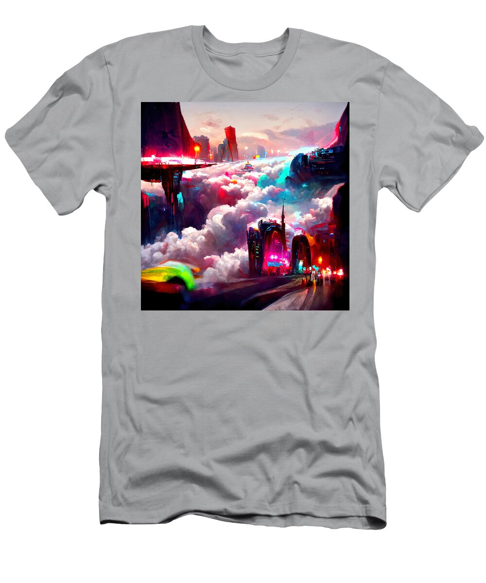 Welcome to Cloud City 05 Am Fineartprints T-Shirt