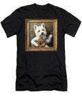 Westie Playing Guitar Studi Alex T-Shirt