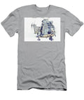 Westland Puma Hc Xw Sqn Raf Antique Classic Aircraft Classic War Birds Planes Watercolor By a Celestial Images T-Shirt