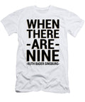 When There Are Nine the Notorious Rbg Ruth Bader Ginsburg Zahra El Bouaitaoui T-Shirt